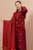 3 Piece - Unstitched Fully Embroided Khaddar Fabric With Wool shawl