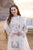 3 Pc Embroidered Lawn Shirt with Embroidered Organza Dupatta QL 2605