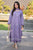 3 Pcs Embroidered Lawn Shirt with Embroidered Chifoon Dupatta