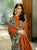 3 Pcs Digital Printed Lawn Shirt Trouser and Dupatta with Embroidered Patches