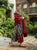 3 Pcs Digital Printed Lawn Shirt Trouser and Dupatta with Embroidered Patches