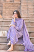 3 Pcs Embroidered Lawn Shirt with Embroidered Chifoon Dupatta