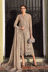 3Pc Embroidered Lawn Shirt with Embroidered Organza Dupatta MB 2665