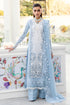 3 Pc Embroidered Lawn Shirt with Embroidered Chifoon Dupatta With Patches CS 2645