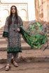 3 Piece Digital Printed Lawn Shirt Trouser with Lawn Dupatta MB 113