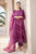 3 Piece Embroidered Lawn Shirt with Embroidered Organza Dupatta CS84