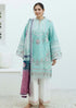3Pc Embroidered Lawn Shirt with Poly Lawn Dupatta ZS-408