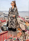 3 Pcs Digital Printed Lawn Shirt Trouser and Dupatta with Embroidered Patches MB 431