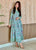3 Pcs Digital Printed Lawn Shirt Trouser and Dupatta with Embroidered Patches