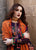 3 Piece Embroided Dhanak Shirt with Embroided Dhanak Shawl AJ 680