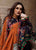 3 Piece Embroided Dhanak Shirt with Embroided Dhanak Shawl AJ 680